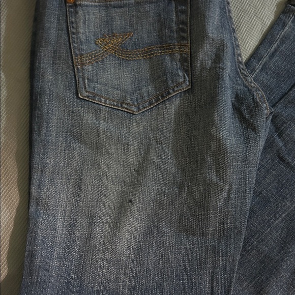 Vintage 7 For All Mankind Dark Blue Straight Jeans - Picture 10 of 11